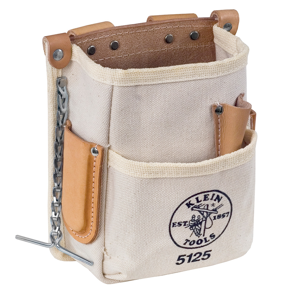 Canvas Tool Pouch - 5-Pocket