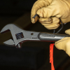 Adjustable Spud Wrench, 40.6 cm, 4.1 cm, Tether Hole - Alternate Image