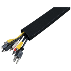 450-330 Cable and Wire Management Sleeves, 4.4 cm Diameter, 91 cm Long