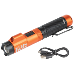 56040 Rechargeable Focus Torch with Laser