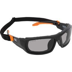 60471 Professional Full-Frame Gasket Safety Glasses, Grey Lens