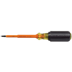 661-4-INS Insulated Screwdriver - No. 1 Square Tip, 102 mm Shank