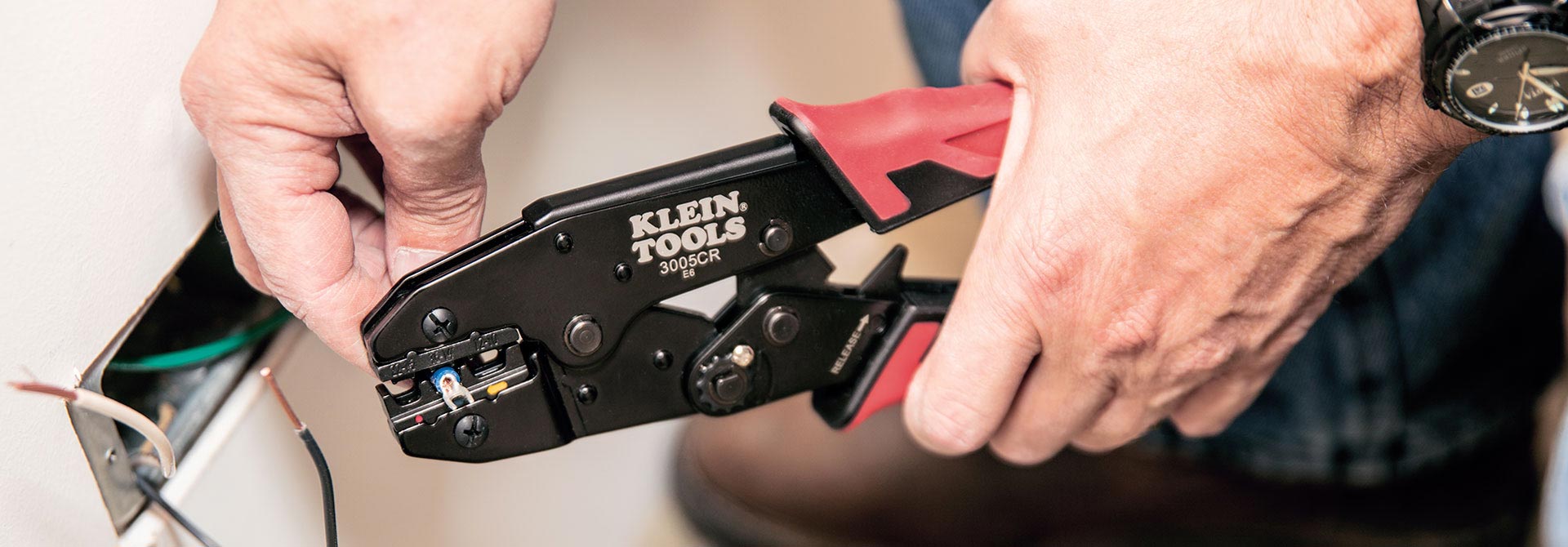 THREE CRIMPERS IN ONE TOOL!