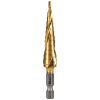 25964 Step Drill Bit, Spiral Double-Fluted, 3.2 to 12.7 mm, VACO Image